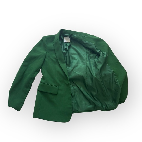 Mango green blazer. - Picture 4 of 5